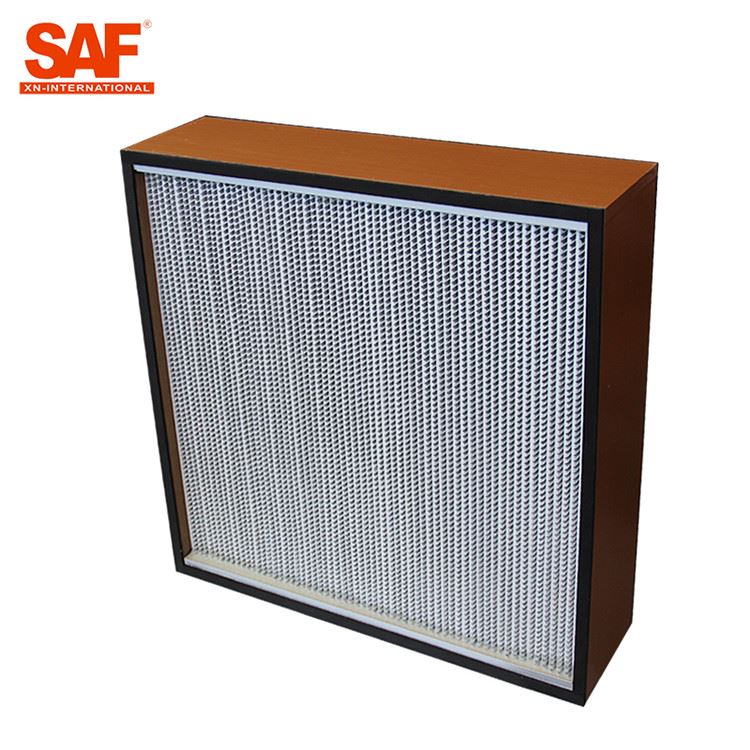 Wooden Frame Separator Industrial HEPA Filter Wooden Frame Separator Industrial HEPA Filter